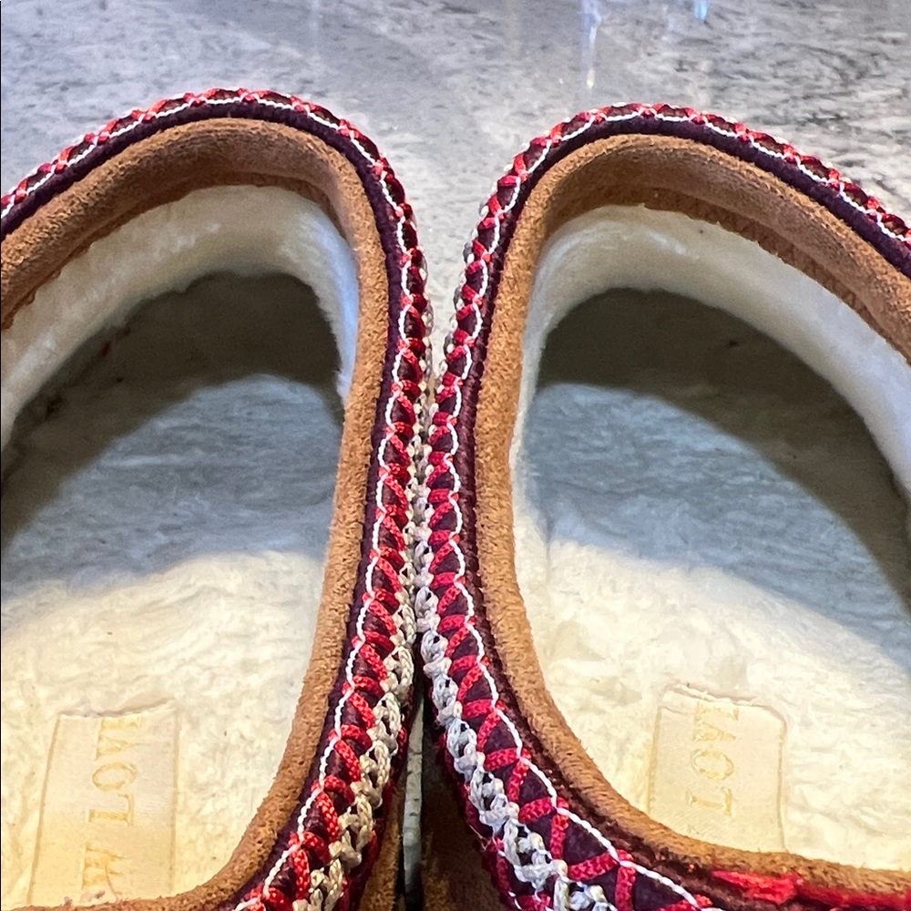 NEW LOVE Tan Platform Mules Size 9.5 - Picture 10 of 13